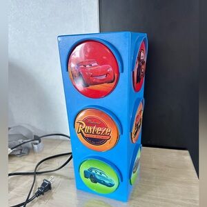 Disney Pixar Cars Traffic Light Lamp